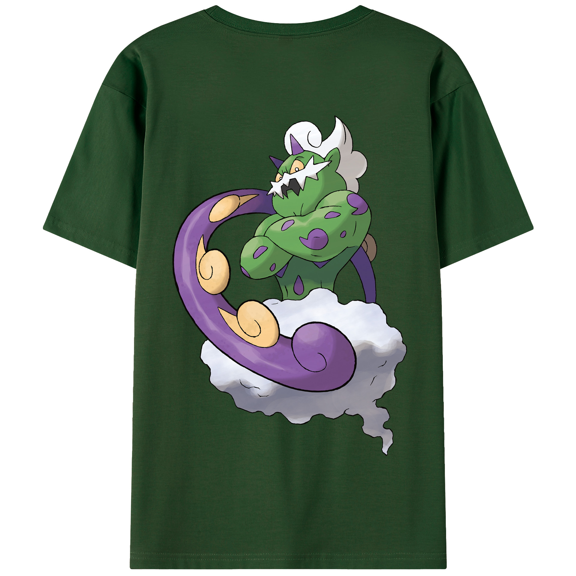 （画像用） ポケットモンスター Pokémon 綿100％半袖Tシャツ（背面プリント）